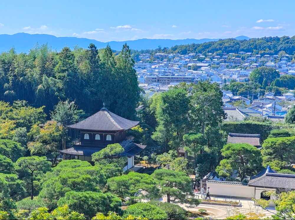 銀閣寺展望所