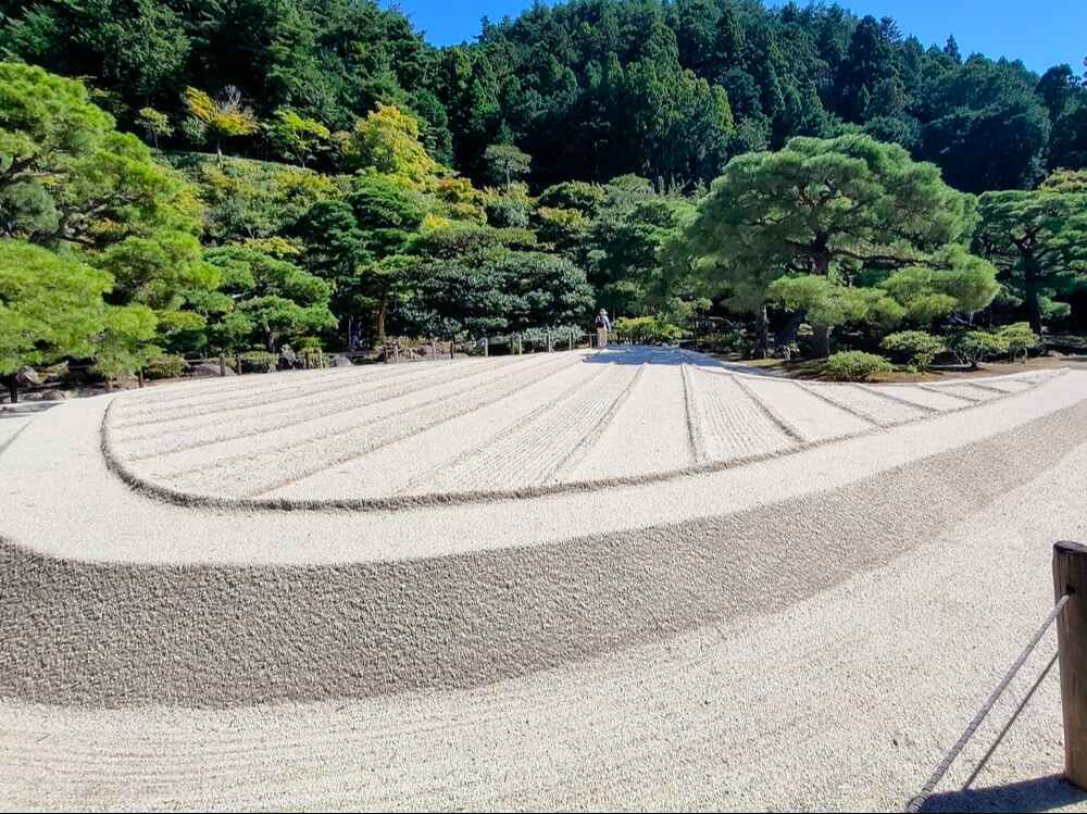 銀閣寺銀沙灘