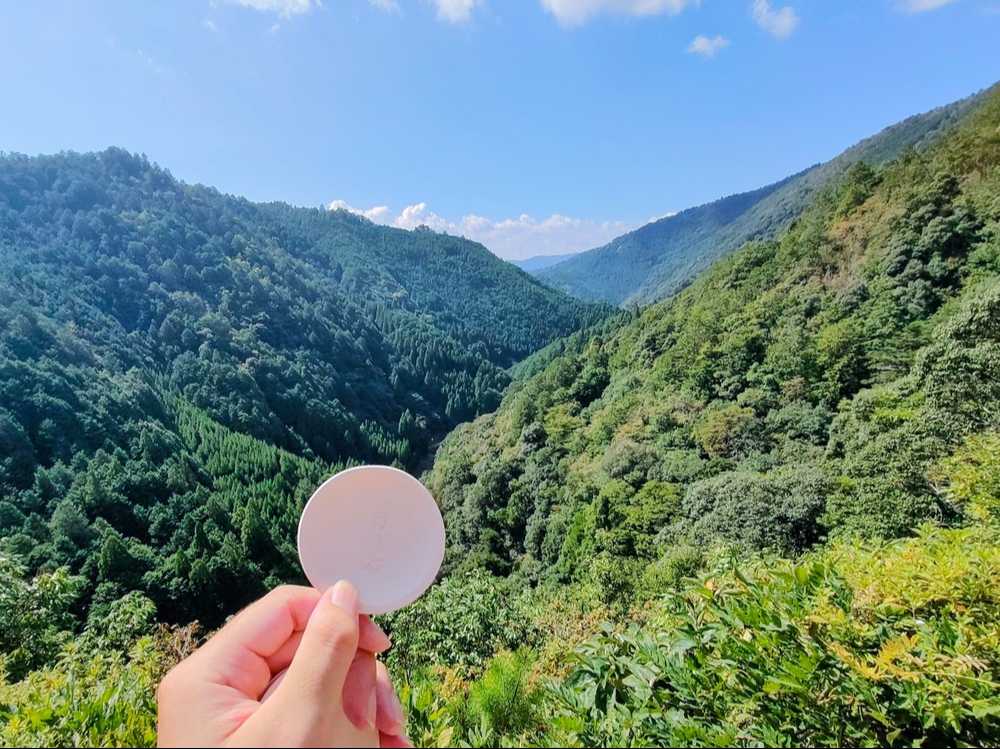 神護寺かわらけ投げ