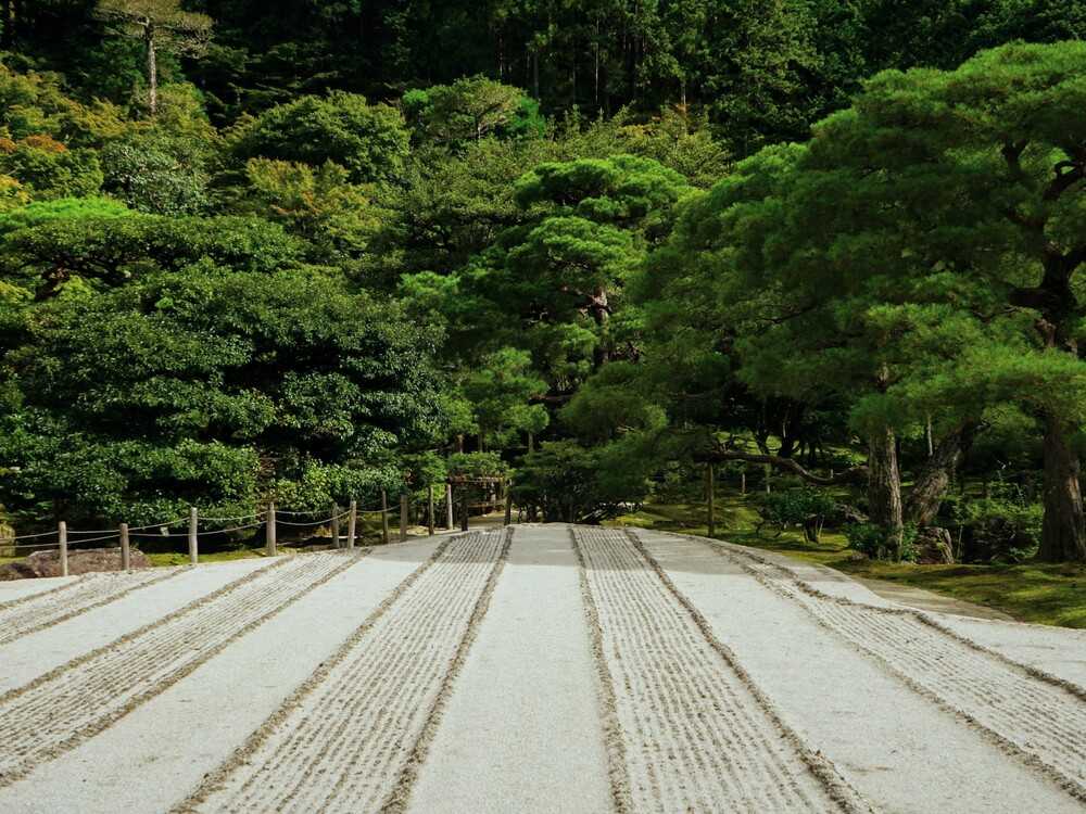 銀閣寺銀沙灘