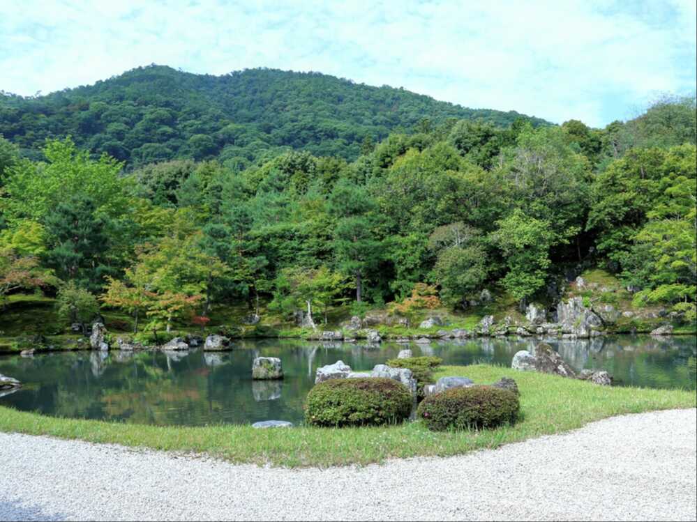 天龍寺曹源池庭園