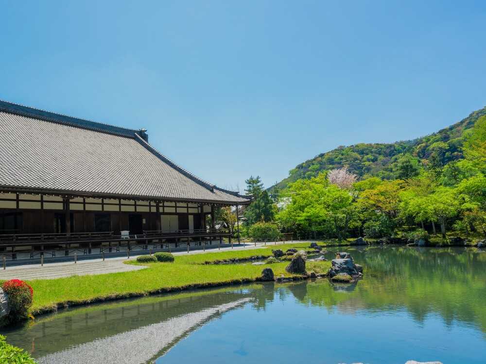 天龍寺曹源池庭園