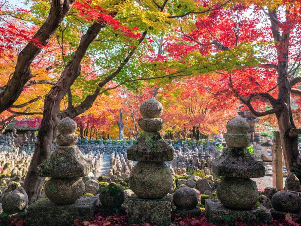 化野念仏寺紅葉